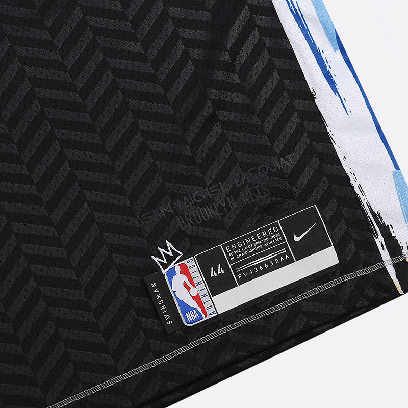 мужская черная майка Nike Brooklyn Nets City Edition Nike NBA Swingman Jersey CN1713-018 - цена, описание, фото 2